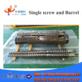 Bimetallic Conical Twin Screw Barrel For plastic extruder